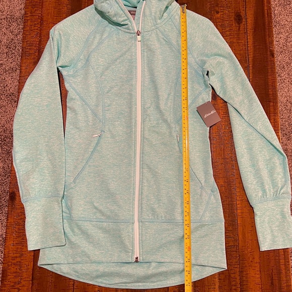 EDDIE BAUER TREIGN FULL ZIP -JACKET GREEN XS - Picture 9 of 11